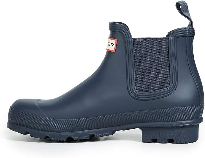 Amazon | [ハンター] MENS ORIGINAL CHELSEA メンズ ネイビー UK 7(26